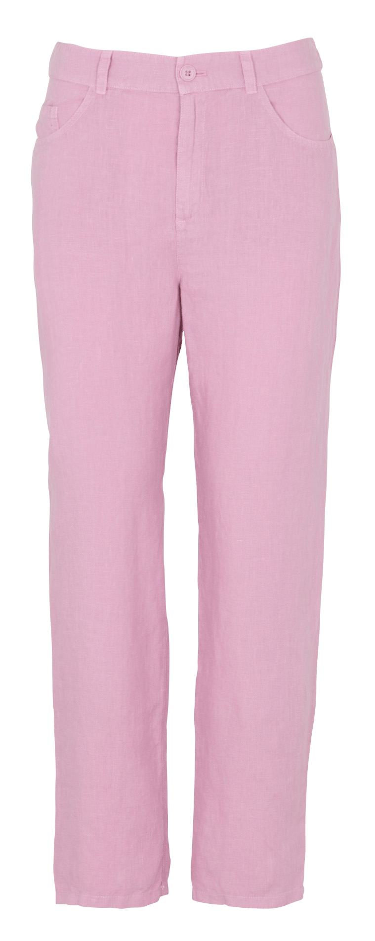 Aansluitende linnen broek BENSIMON Roze