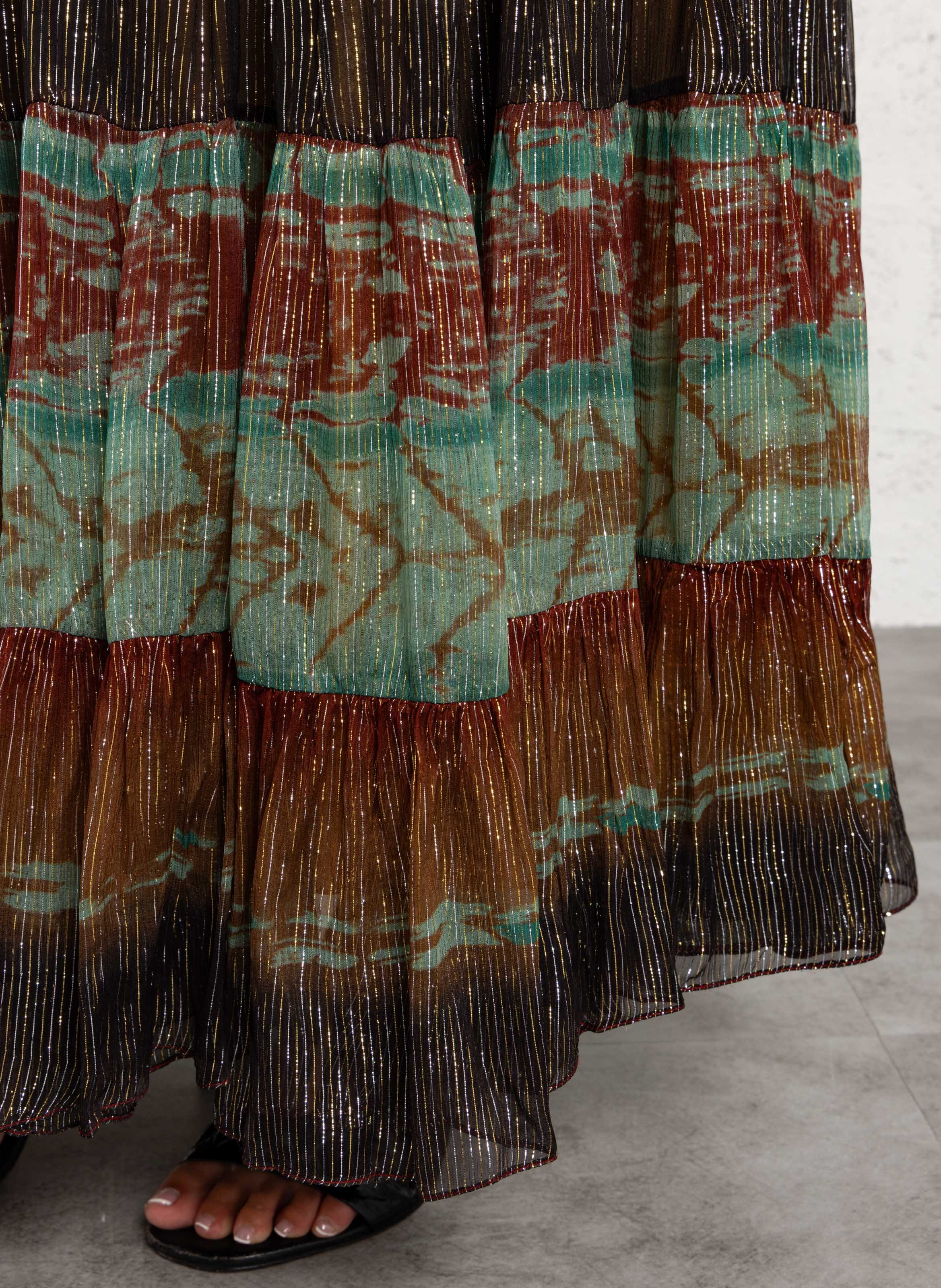 Printed midi skirt MES DEMOISELLES Multicolored