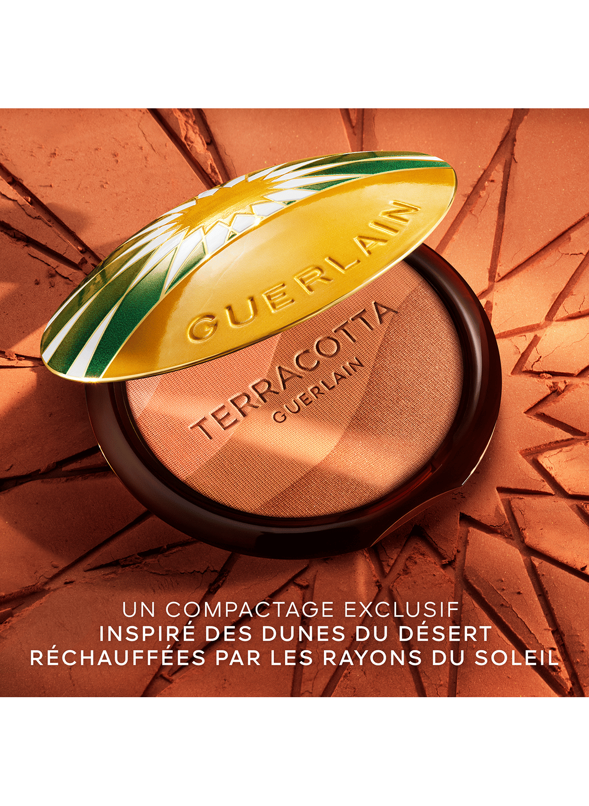 TERRACOTTA SUMMER GLOW Das limitierte natural bronzing powder für sommerlichen glow. GUERLAIN 03 summer glow - moyen doré