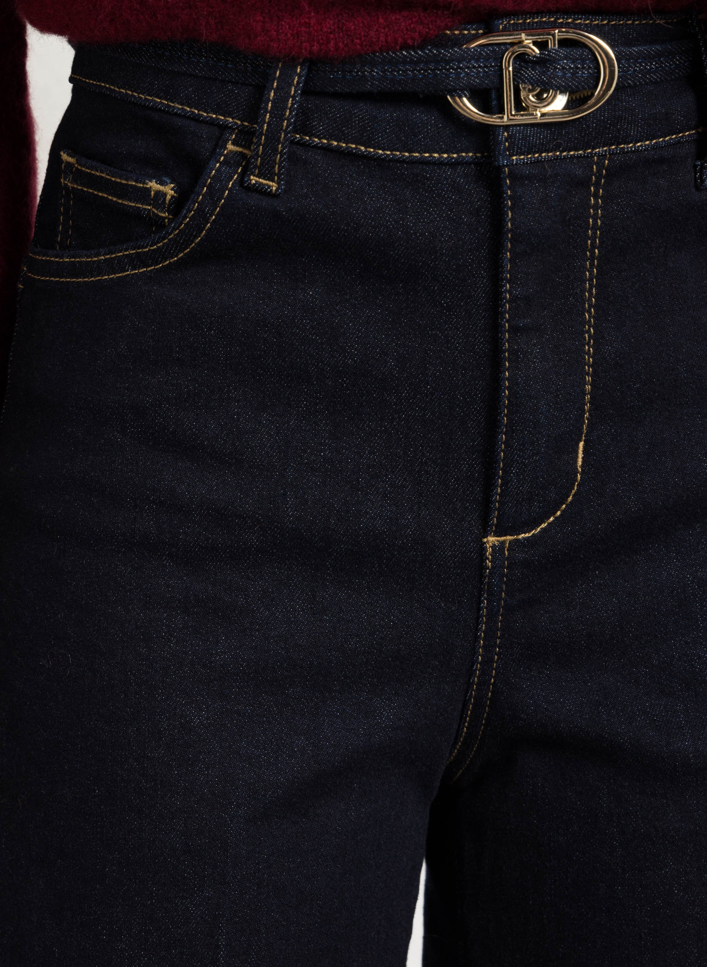 Flared jeans LIU JO Raw denim