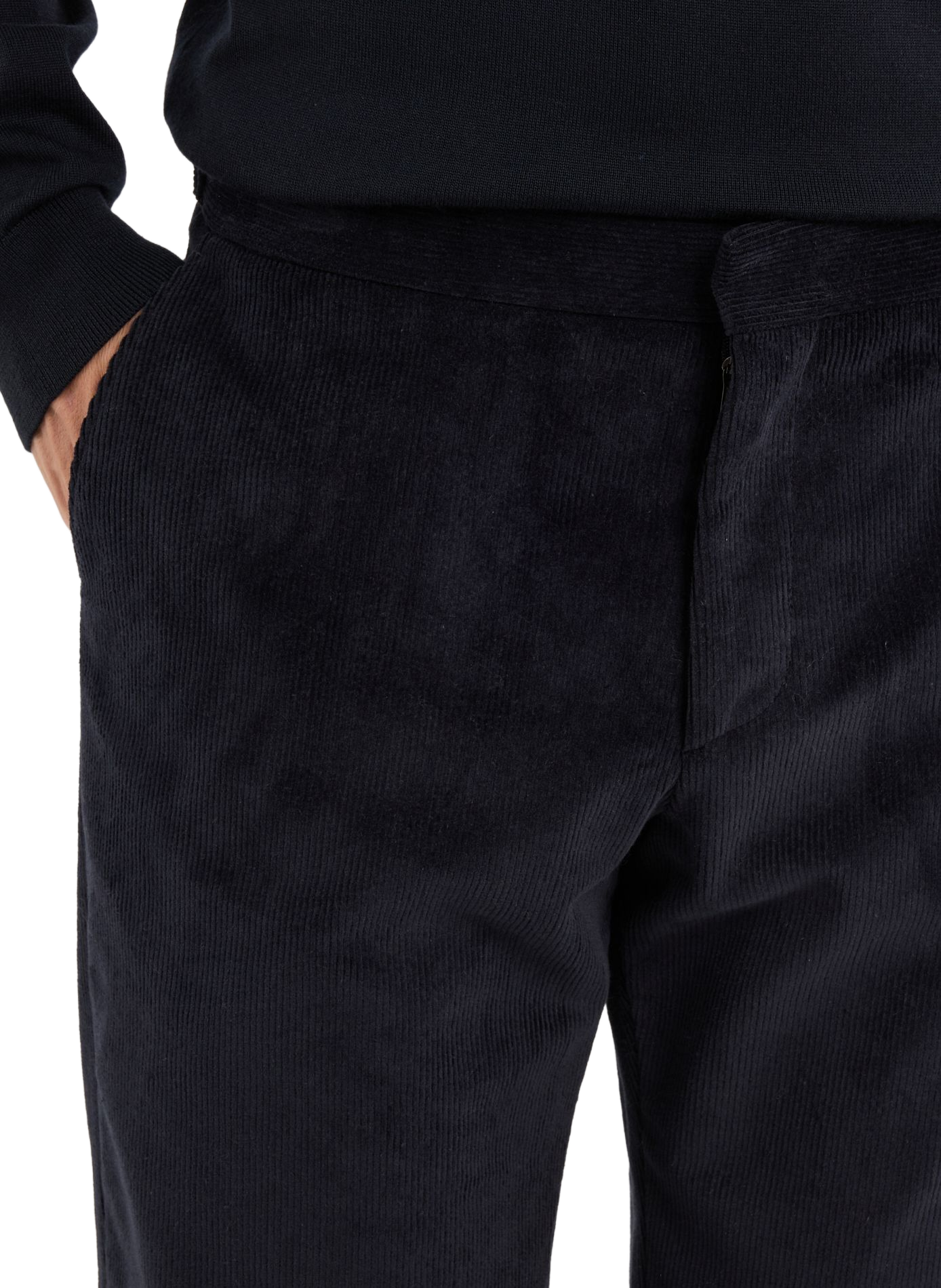 Corduroy cotton ilene pants SAISON 1865 Brown
