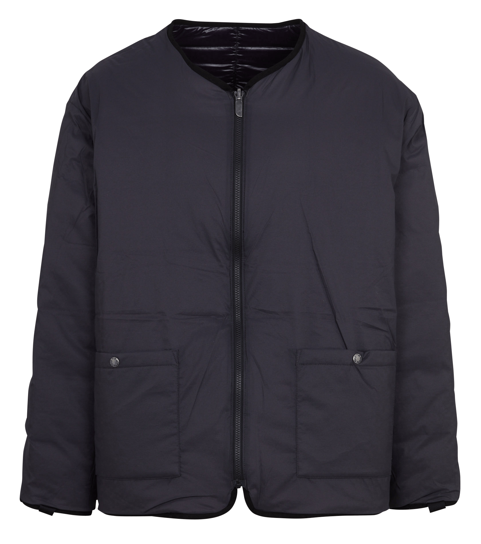 Gerade gesteppte Jacke mit Reißverschluss THE NORTH FACE Blau