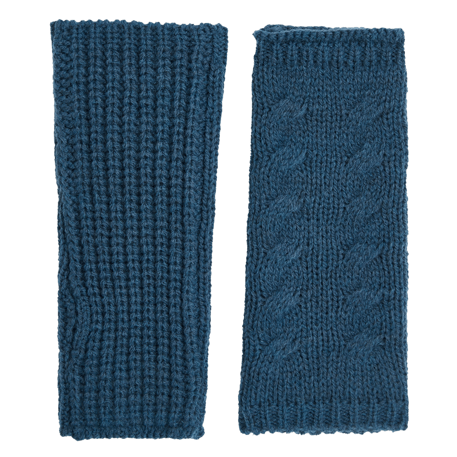 Handschoenen zonder vingers van wolmix COTELAC ACOTE Blauw