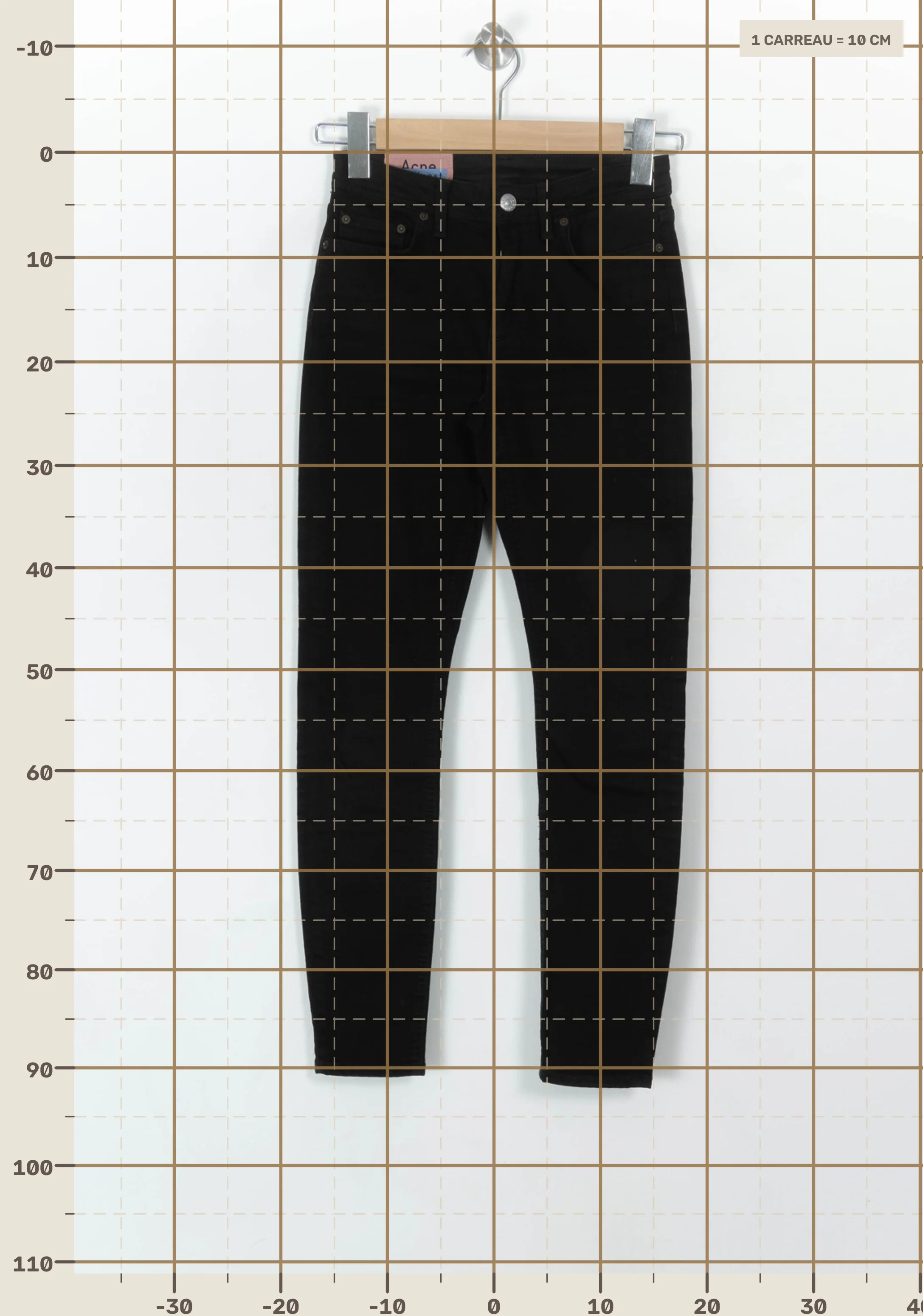 Jeans ACNE STUDIOS - Seconde Main Black