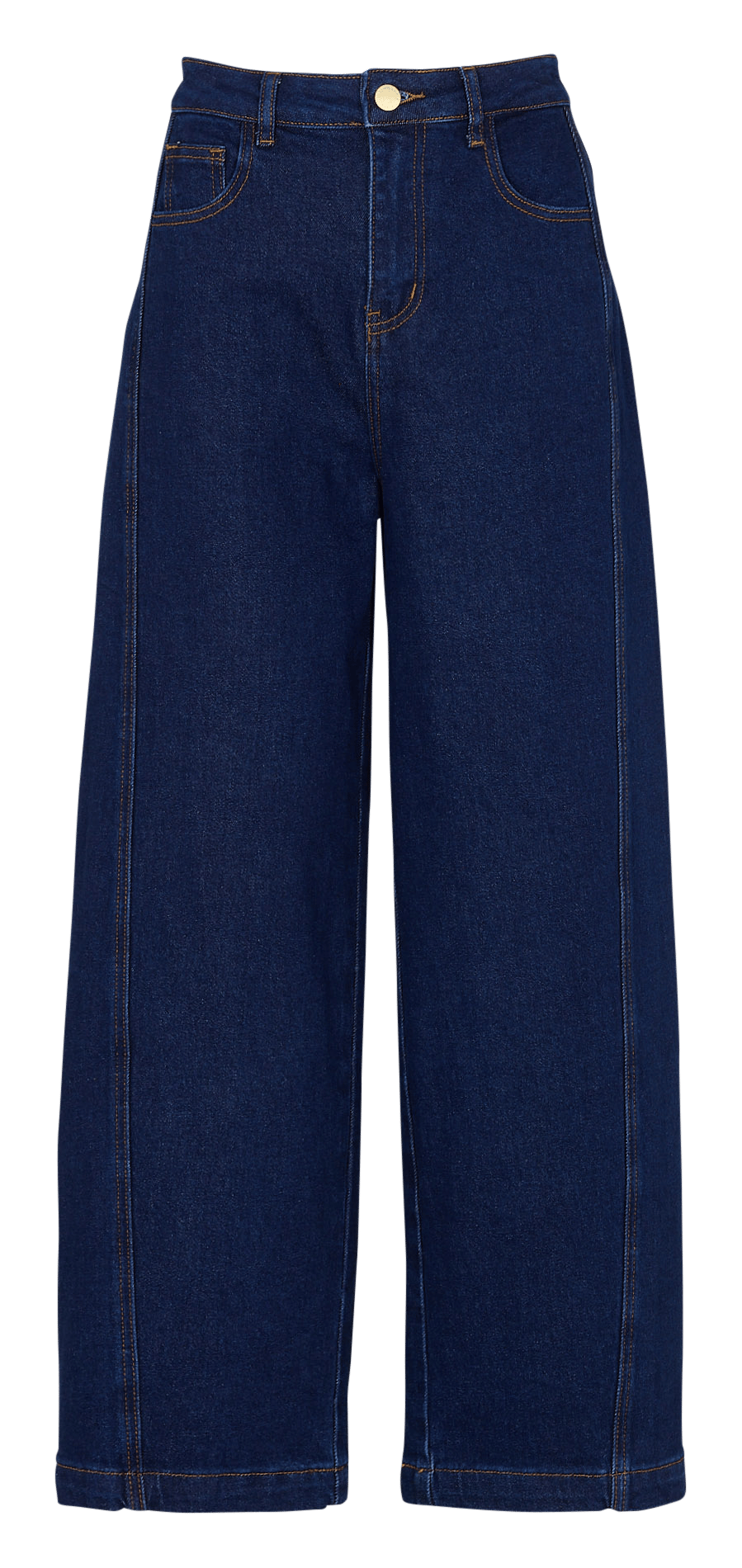 Jean barrel en coton mélangé LA PETITE ETOILE Bleu
