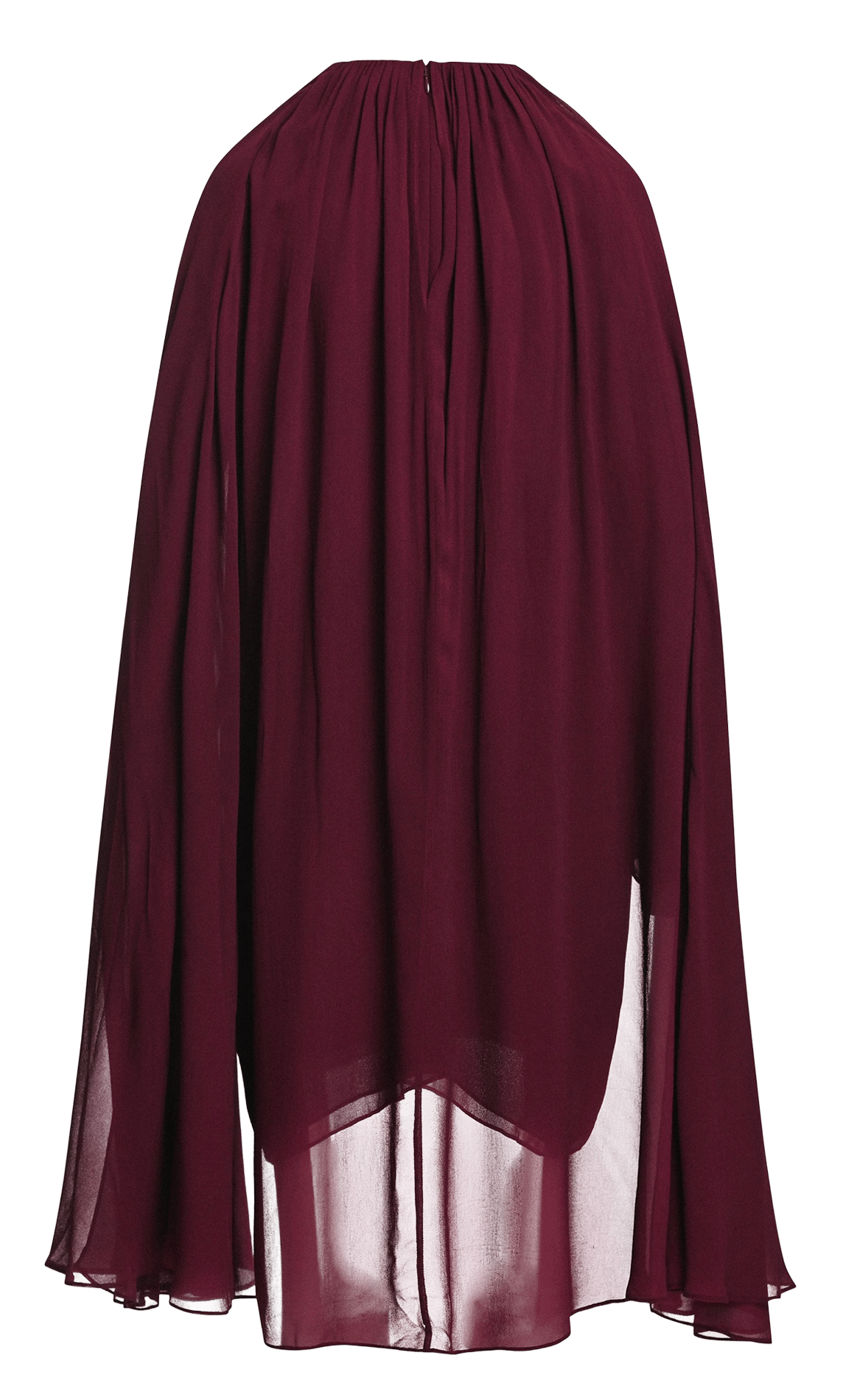 Robe courte ample col montant ESSENTIEL ANTWERP Rouge