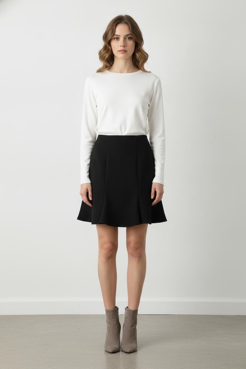 Short & midi skirt TARA JARMON - Seconde Main Black