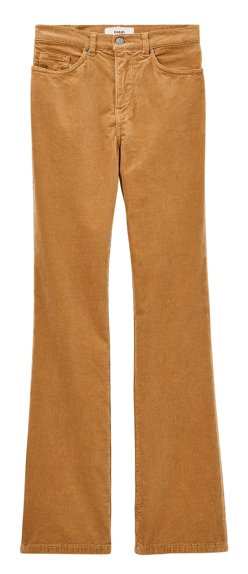 Gerade geschnittene Cordhose BA&SH Braun