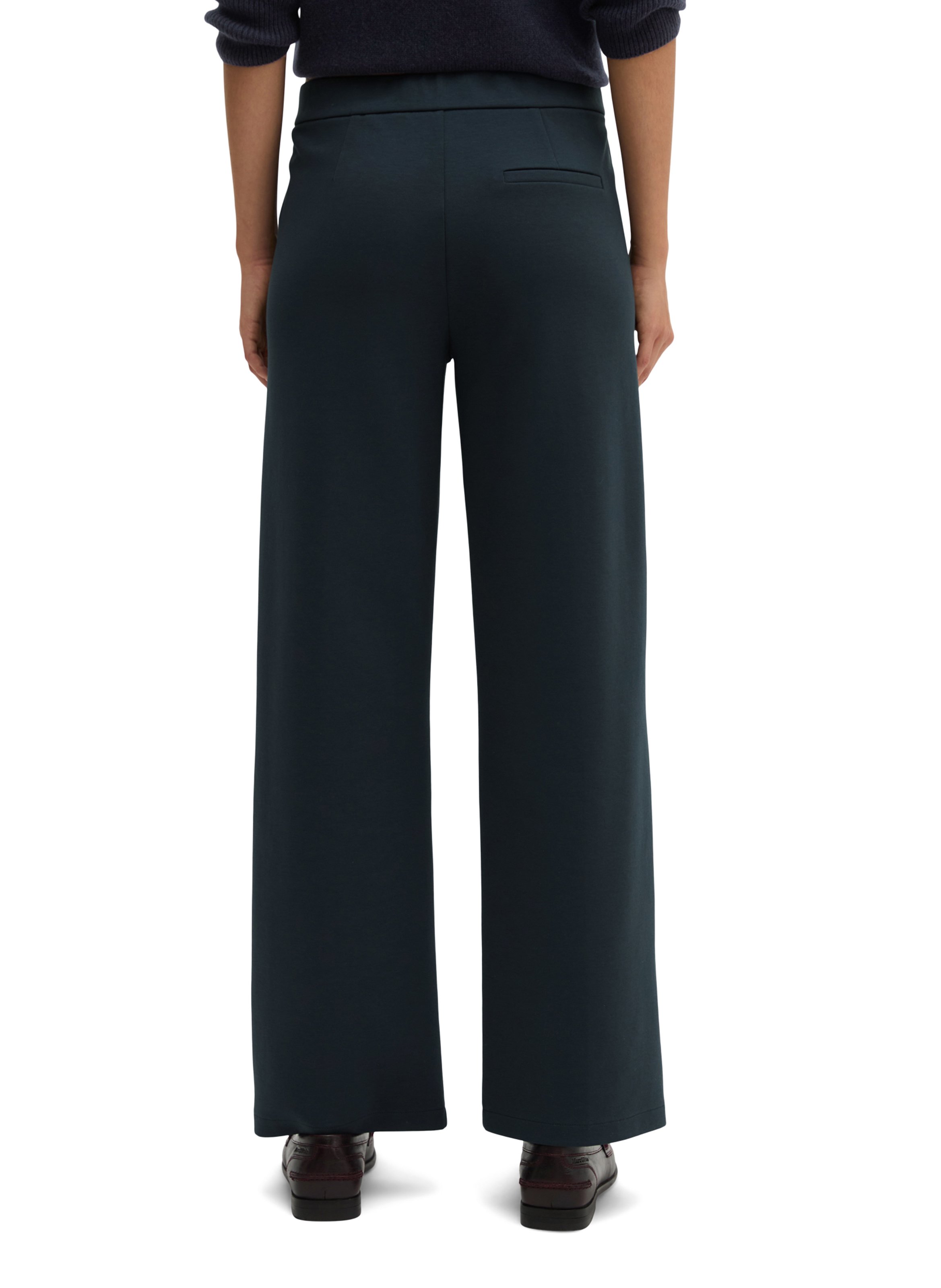 Pantalon droit en coton mélangé MARC O'POLO Bleu