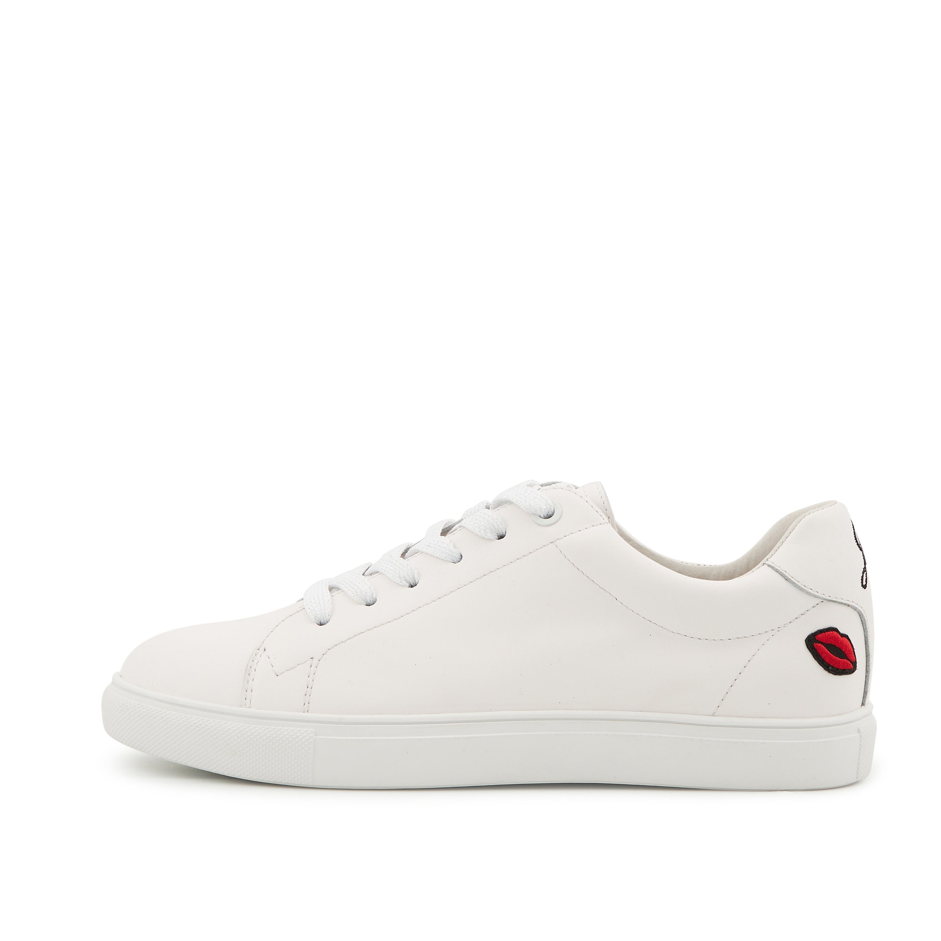 Leather sneakers BONS BAISERS PARIS White