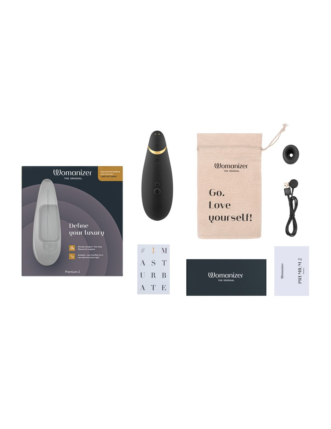 Premium 2 WOMANIZER Black