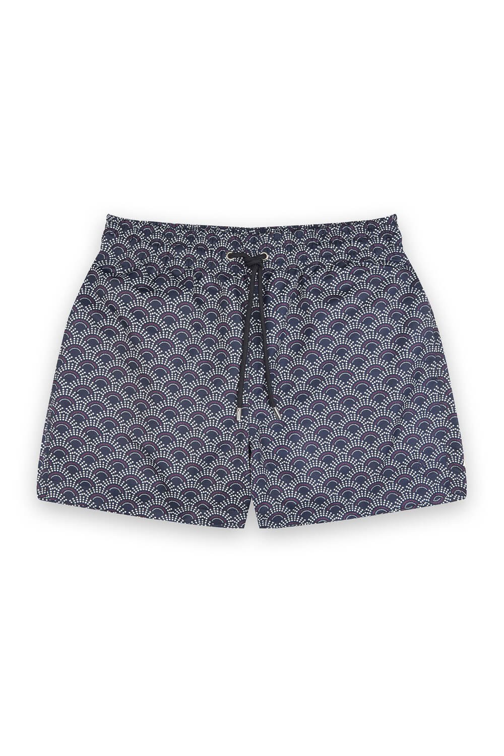 Printed swim shorts with elasticated waistband APNEE Blue