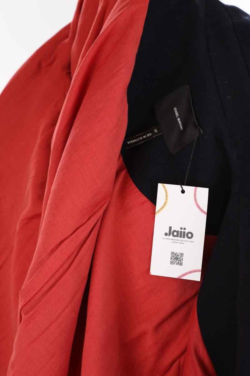 Cotton coat ISABEL MARANT - Seconde Main Blue