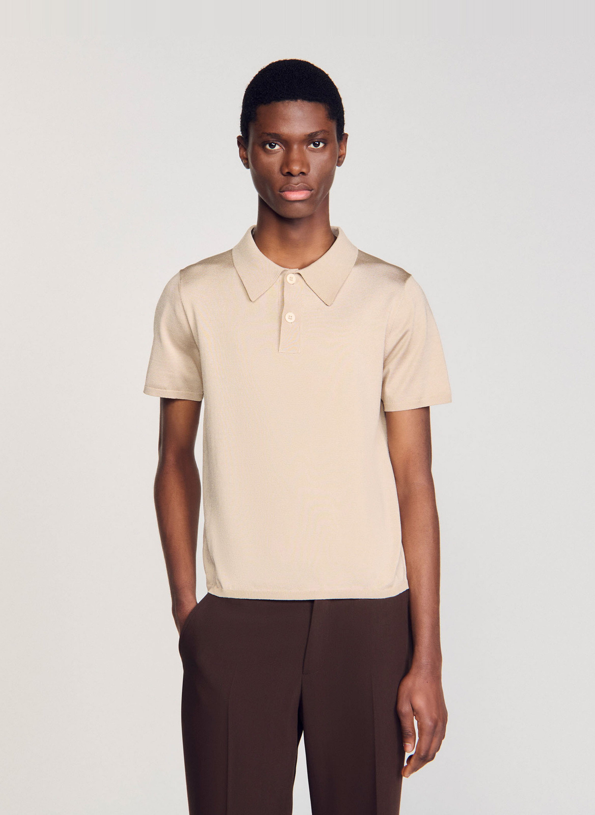 Polo regular fit  BlancSANDRO