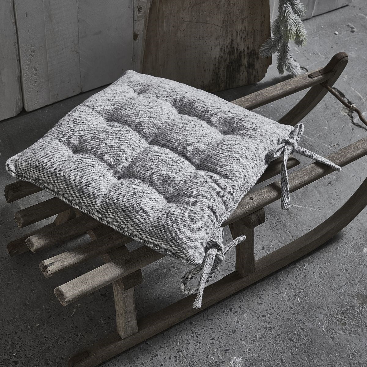 Cotton chair pad TODAY LINGE DE MAISON Grey