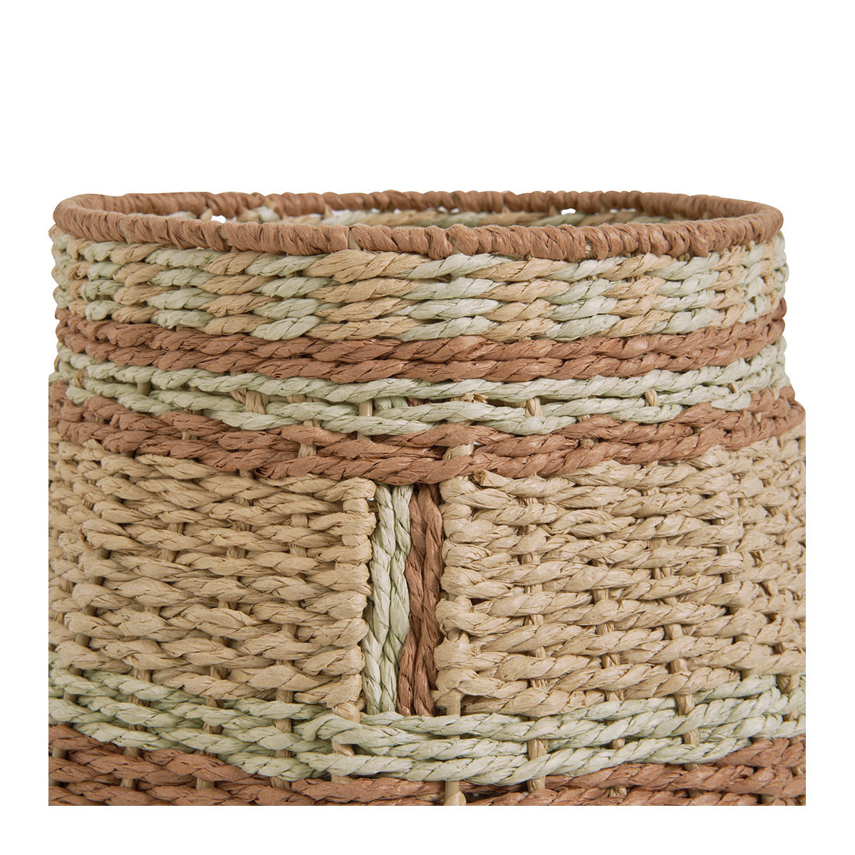 Decorative paper cord vase BLANC D'IVOIRE No Color