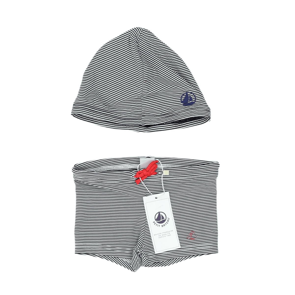 Blue Baby Set - 24 months PETIT BATEAU - Seconde Main Blue