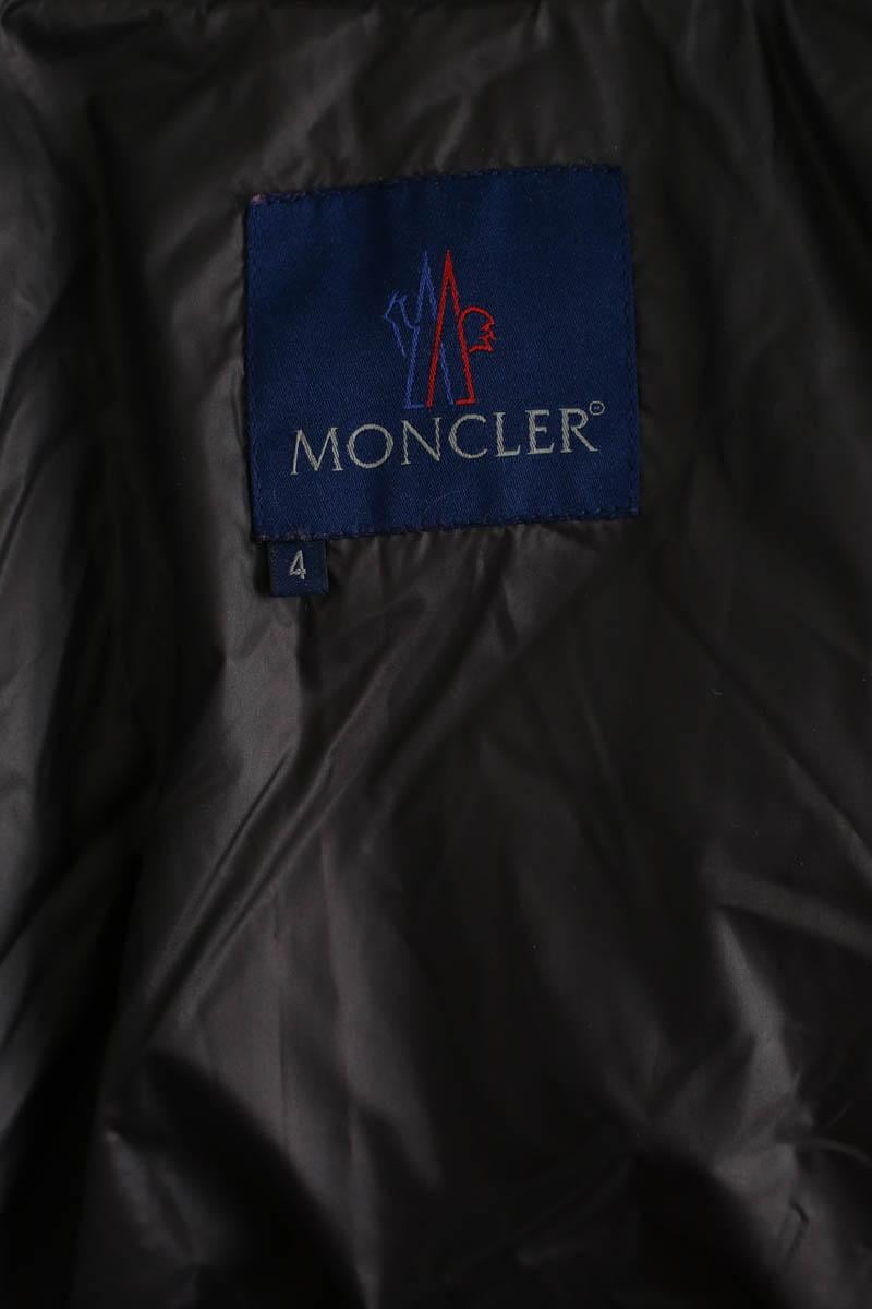 Wool padded jacket MONCLER - Seconde Main Grey