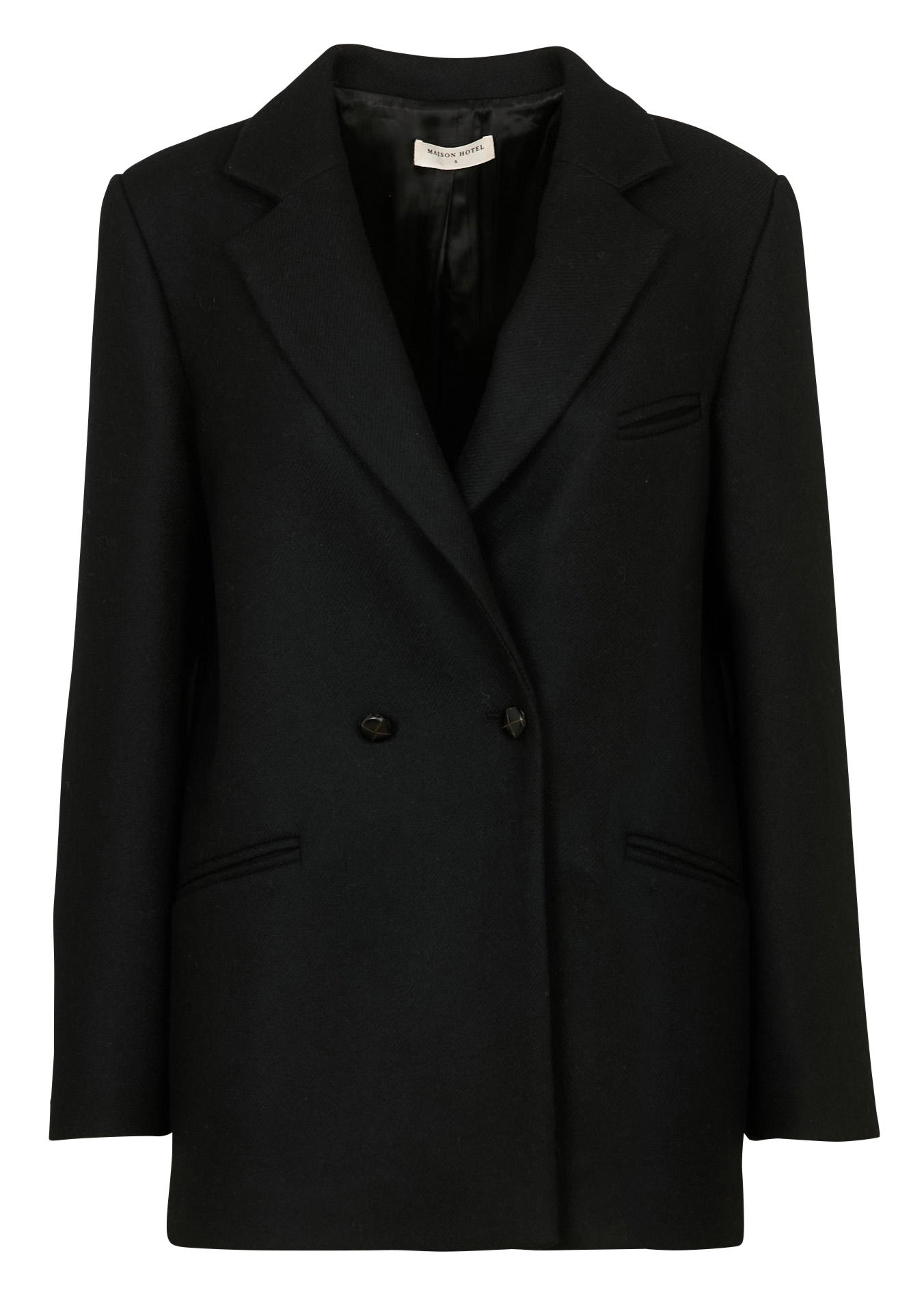 Long floral print viscose dress MAISON HOTEL Black