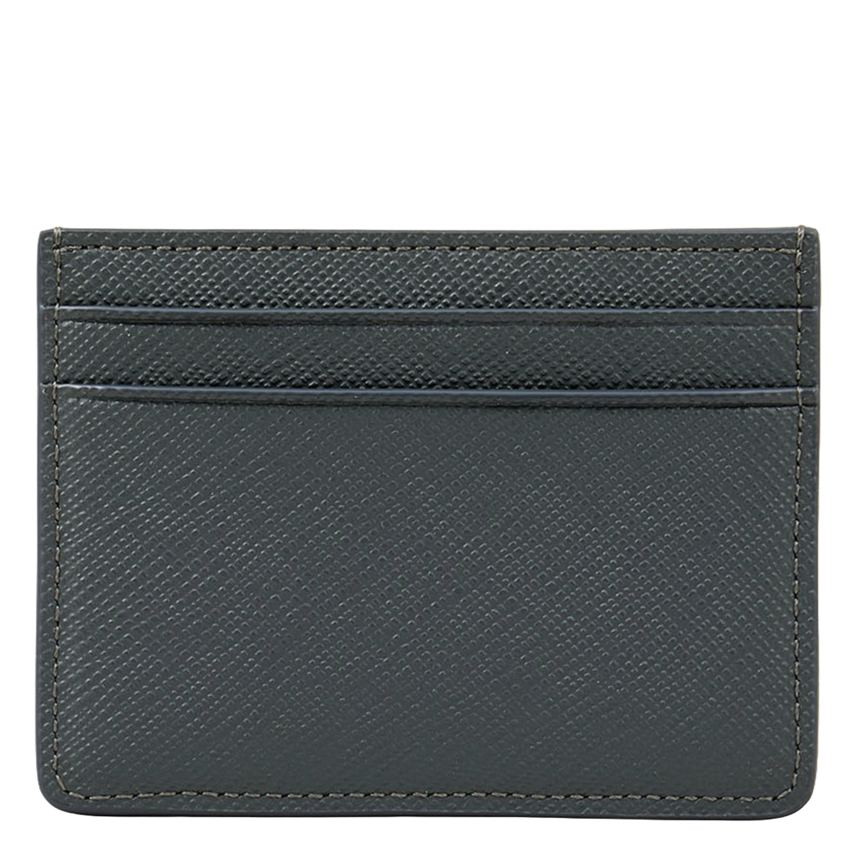 Porte-cartes en cuir SANDRO Gris