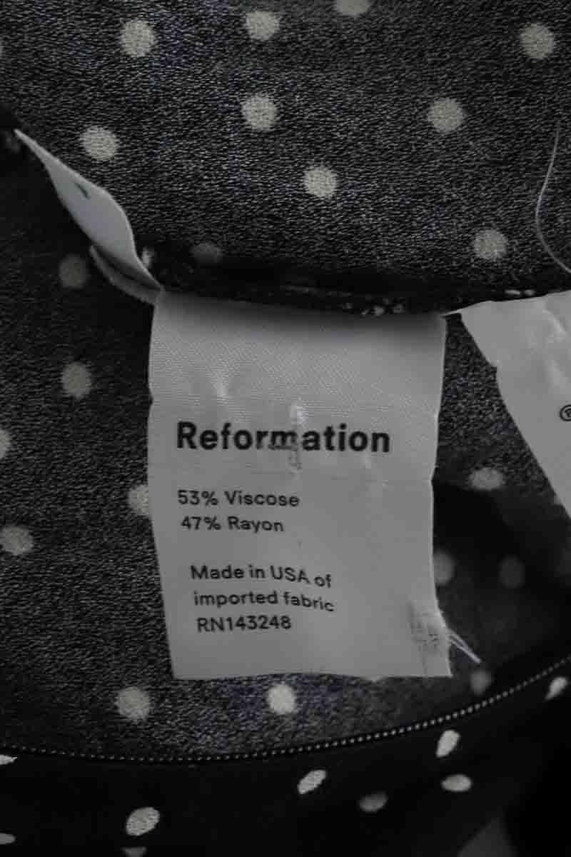 Dress REFORMATION - Seconde Main Black