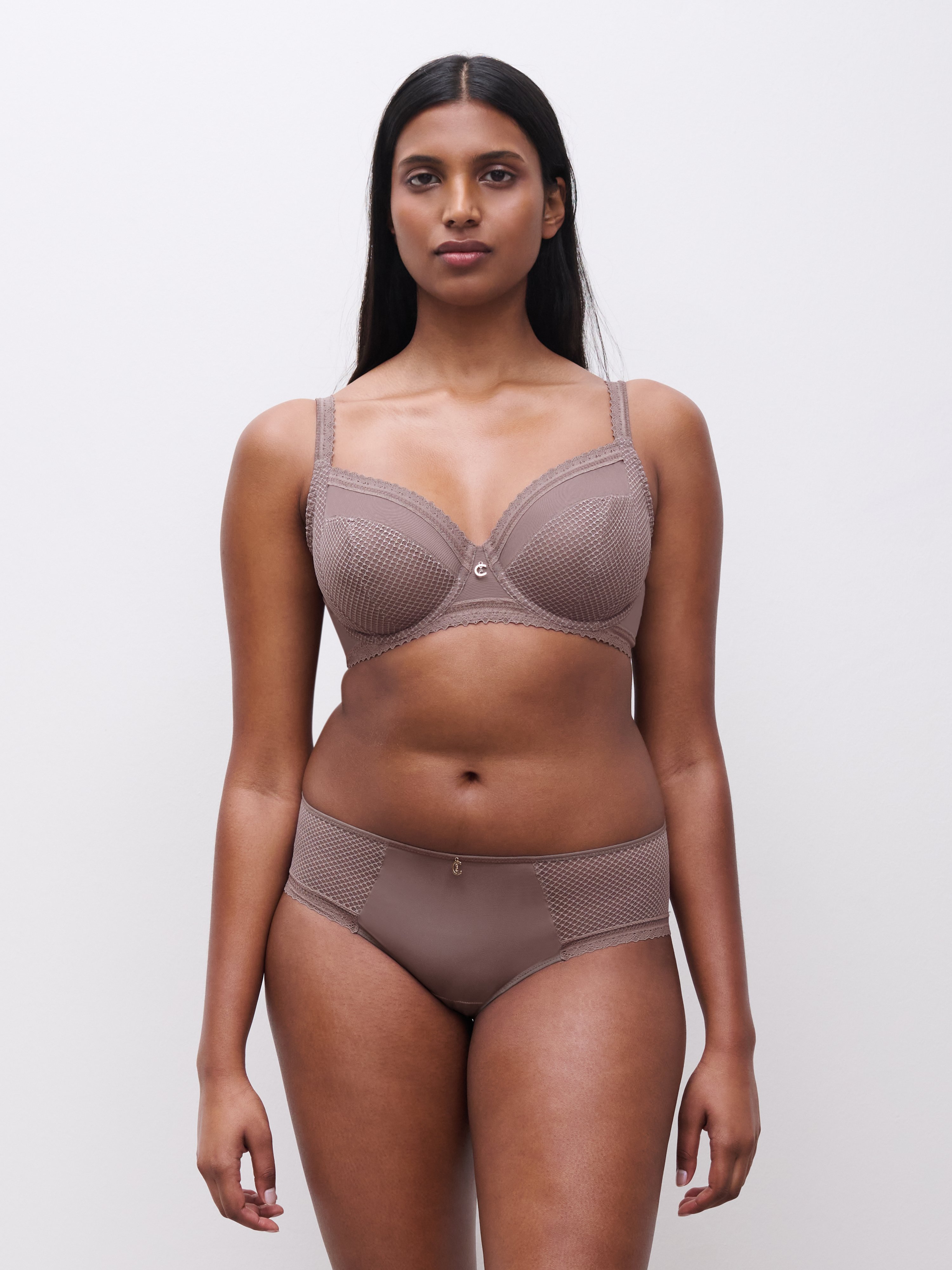 Full-cup bra CHANTELLE Purple