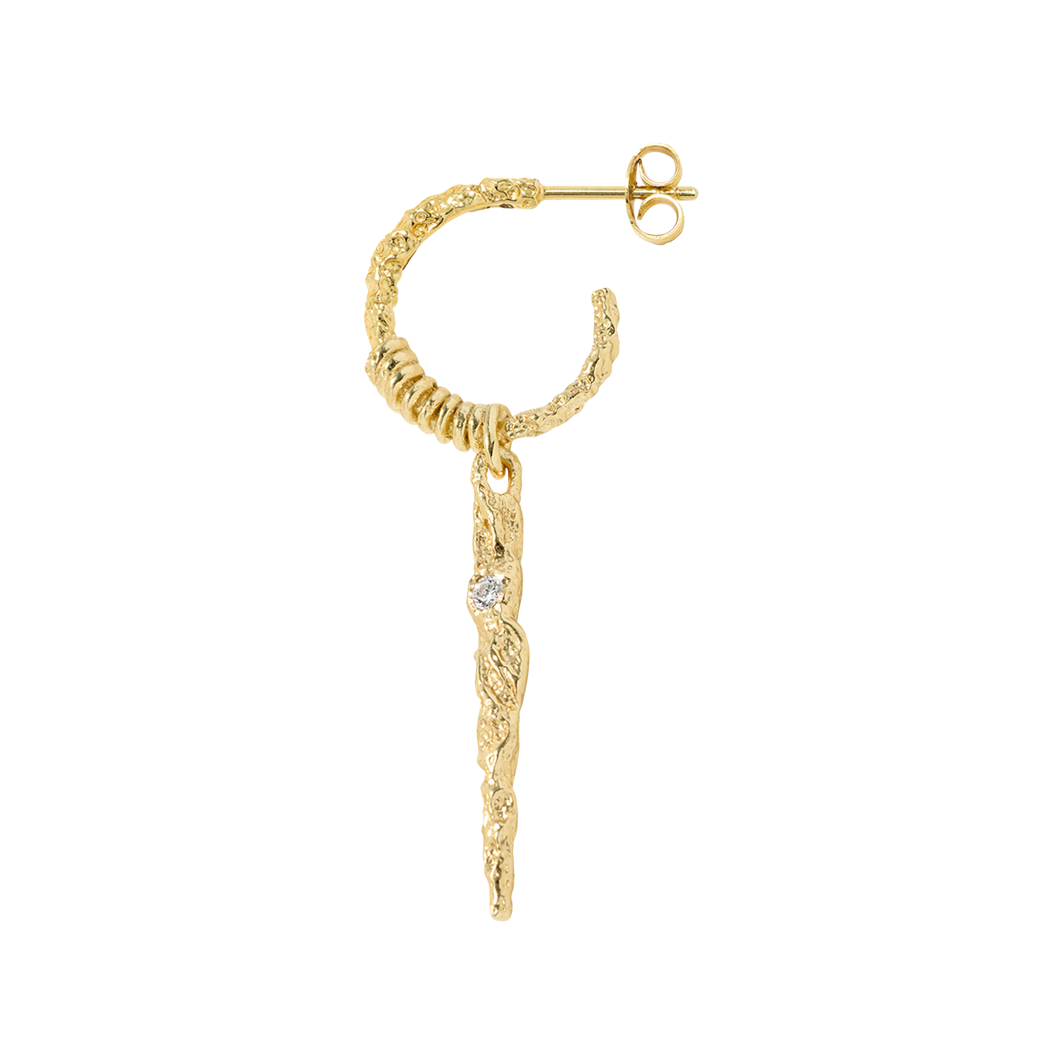 Oorbel BA&SH Goudkleurig