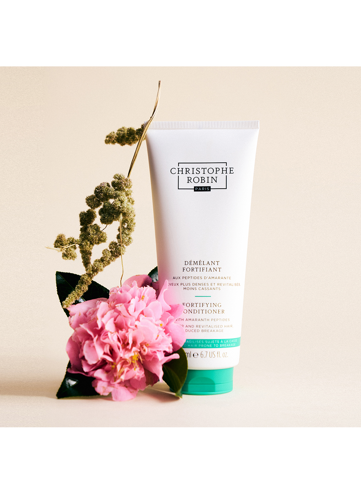 Démêlant Fortifiant aux Peptides d'Amarante CHRISTOPHE ROBIN No color