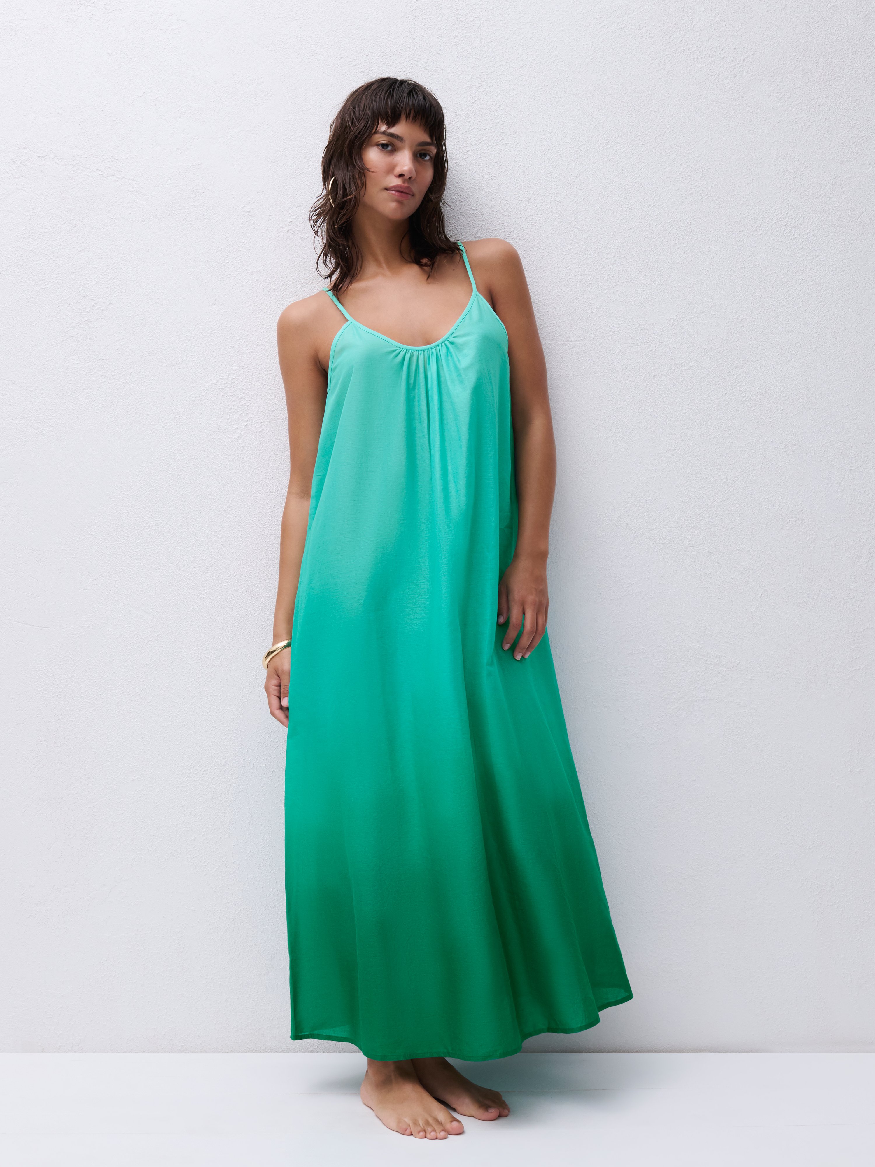 Long dress CHANTELLE PULP Green