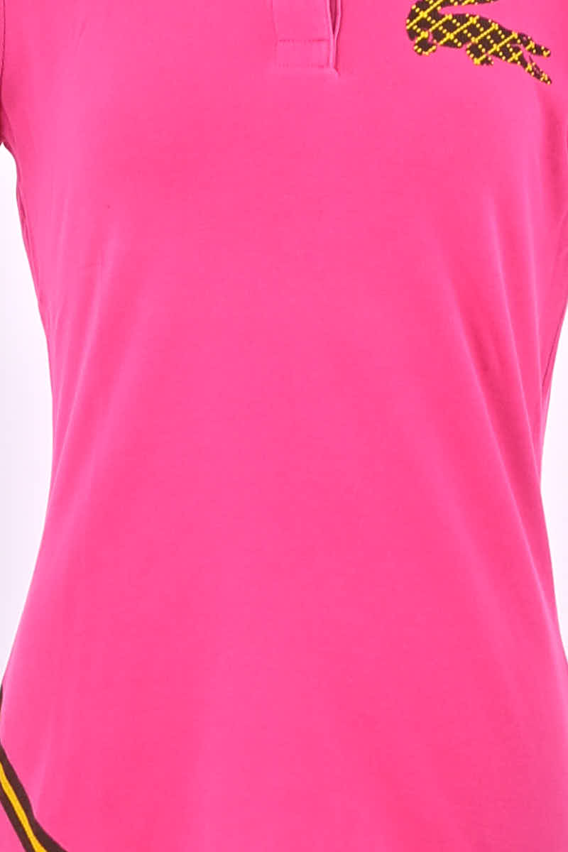 Polo shirt LACOSTE - SECONDE MAIN Pink
