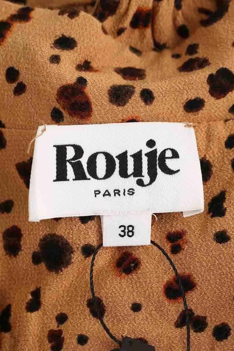 Wrap-around top ROUJE - Seconde Main Brown