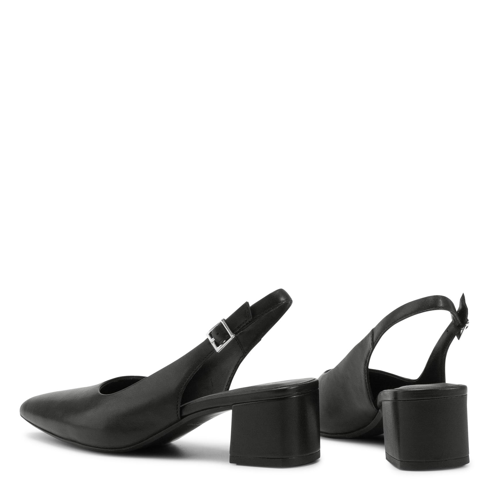 Alice - Ledersandalen mit Absatz VAGABOND Schwarz