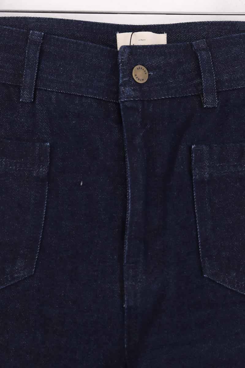 Wide-leg jeans SEZANE - Seconde main Blue