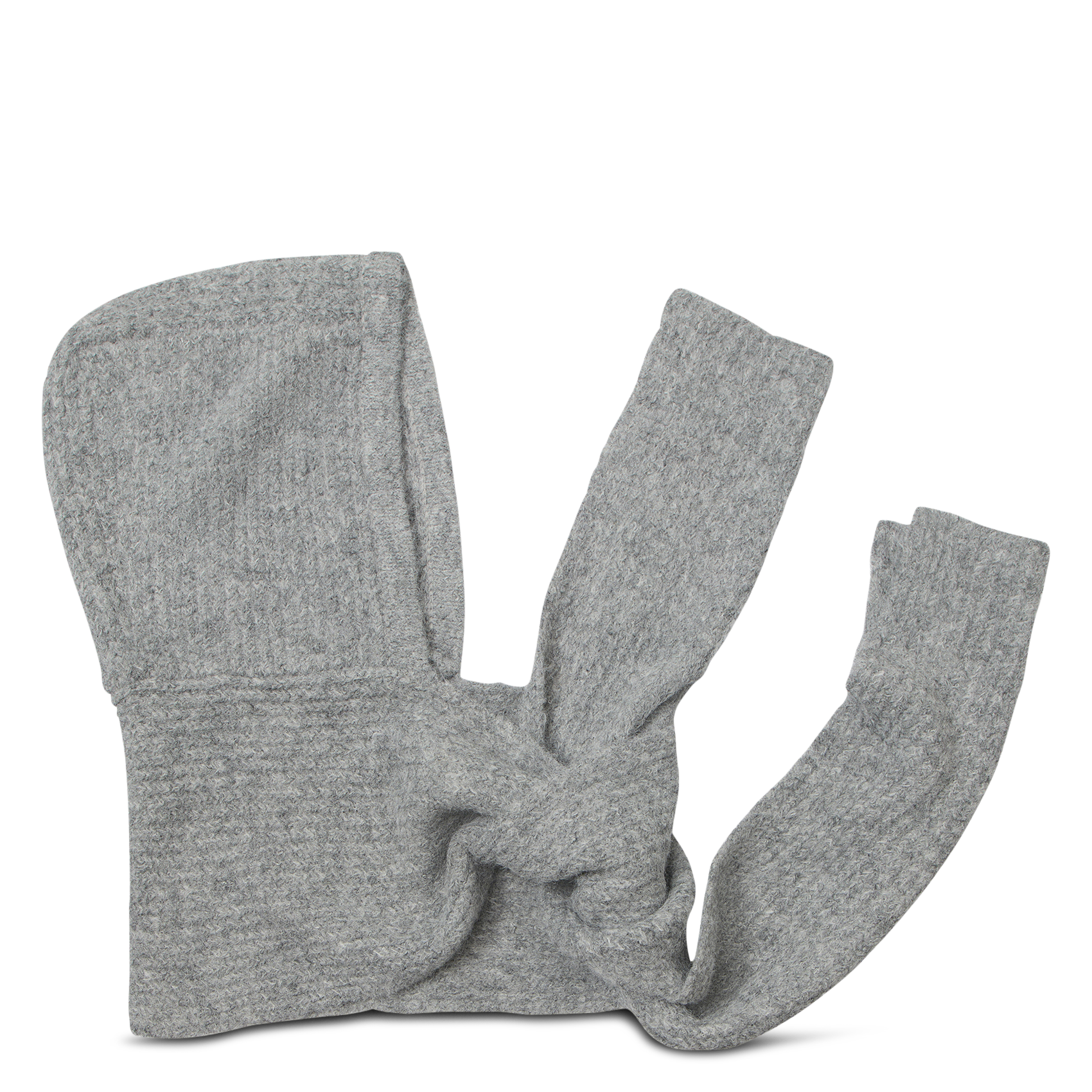 Cagoule en maille | Gris OBJECT Femme