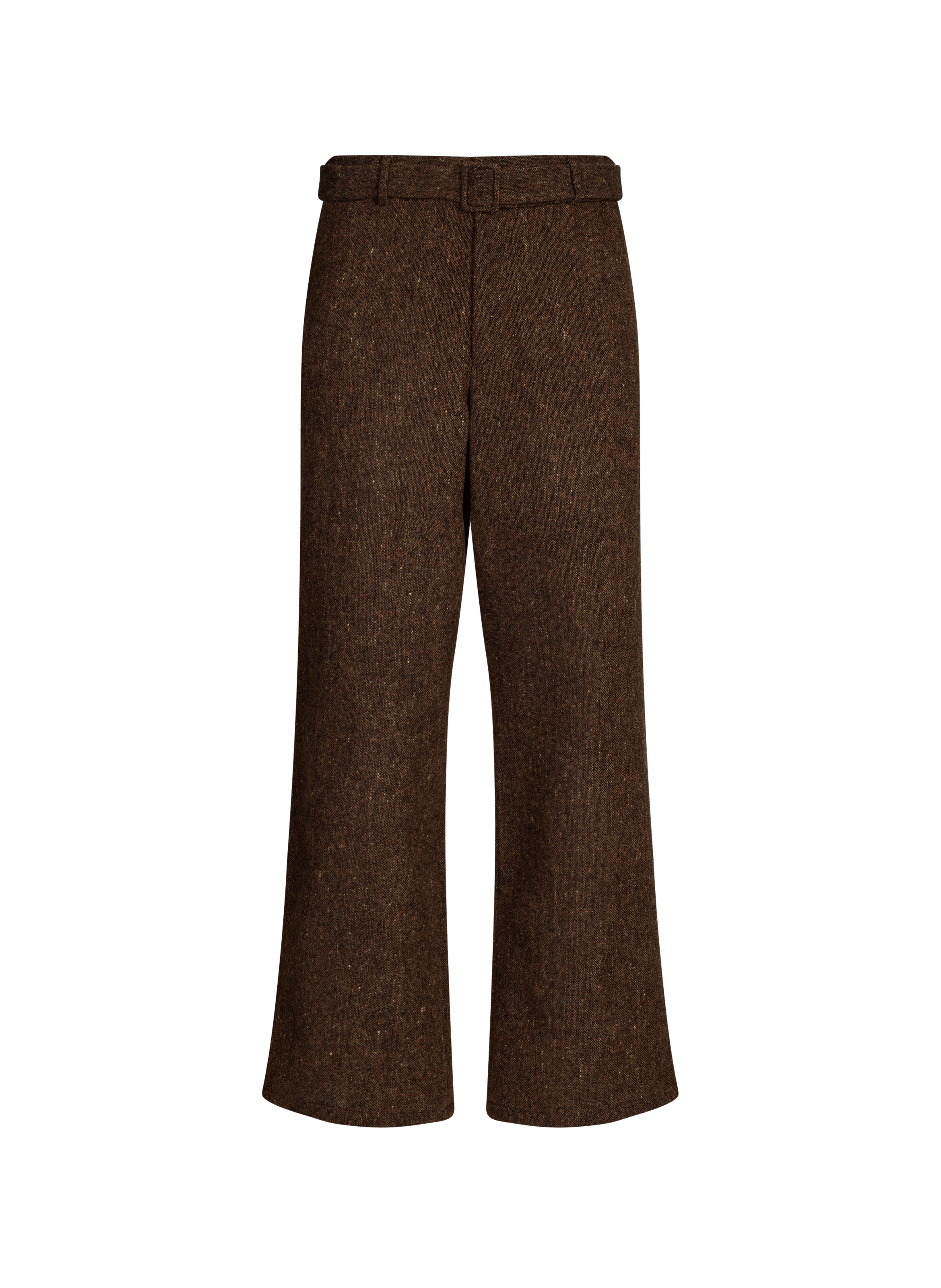 Straight wool trousers SAISON 1865 Brown