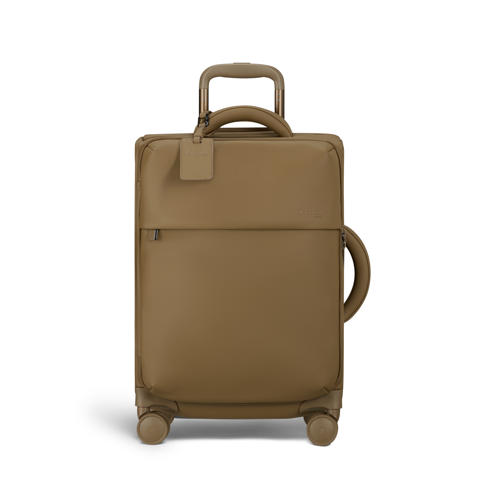 Lost in Berlin 4-wheel carry-on suitcase size S LIPAULT Beige
