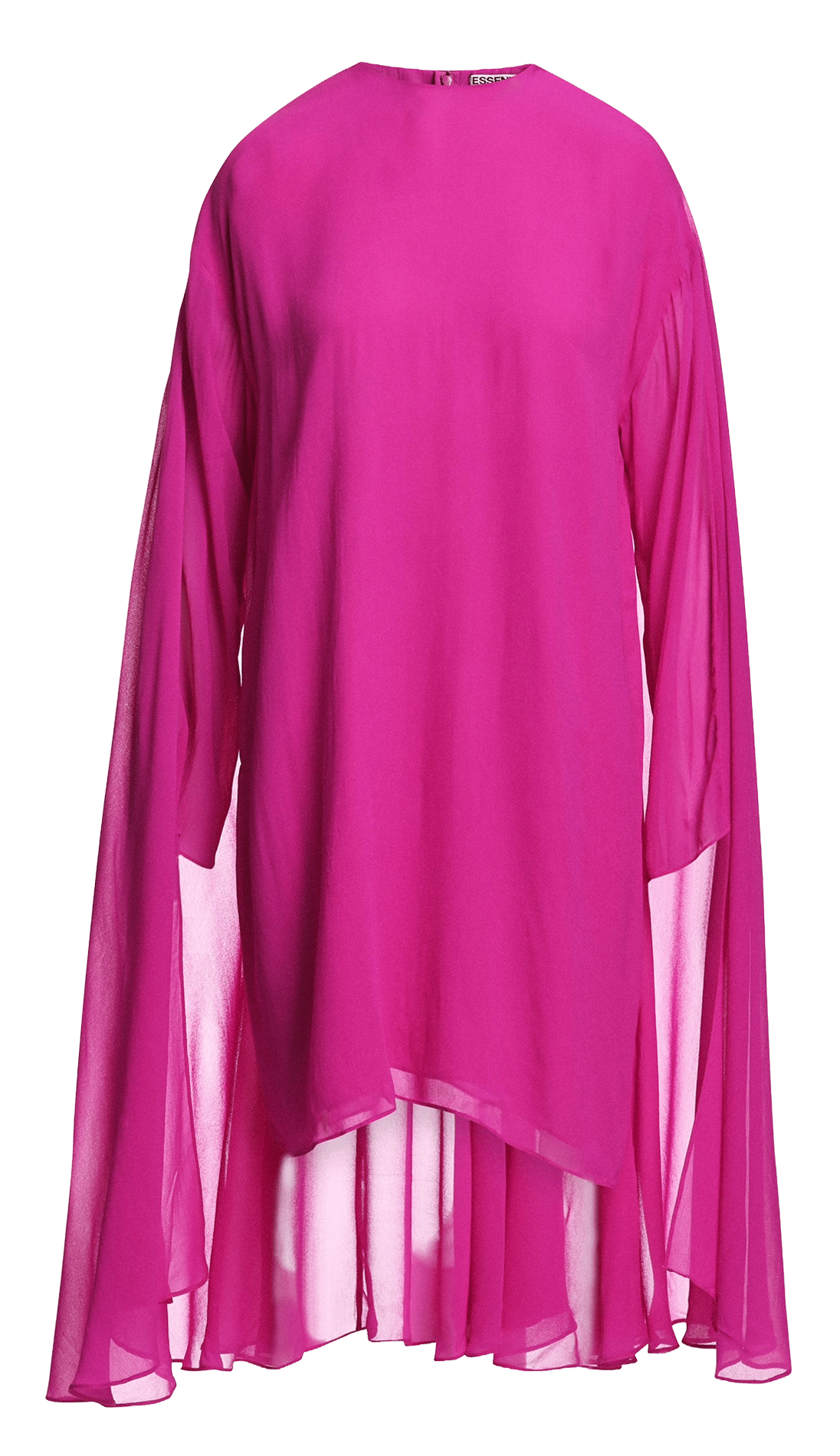 Robe courte ample col montant | Rose ESSENTIEL ANTWERP Femme