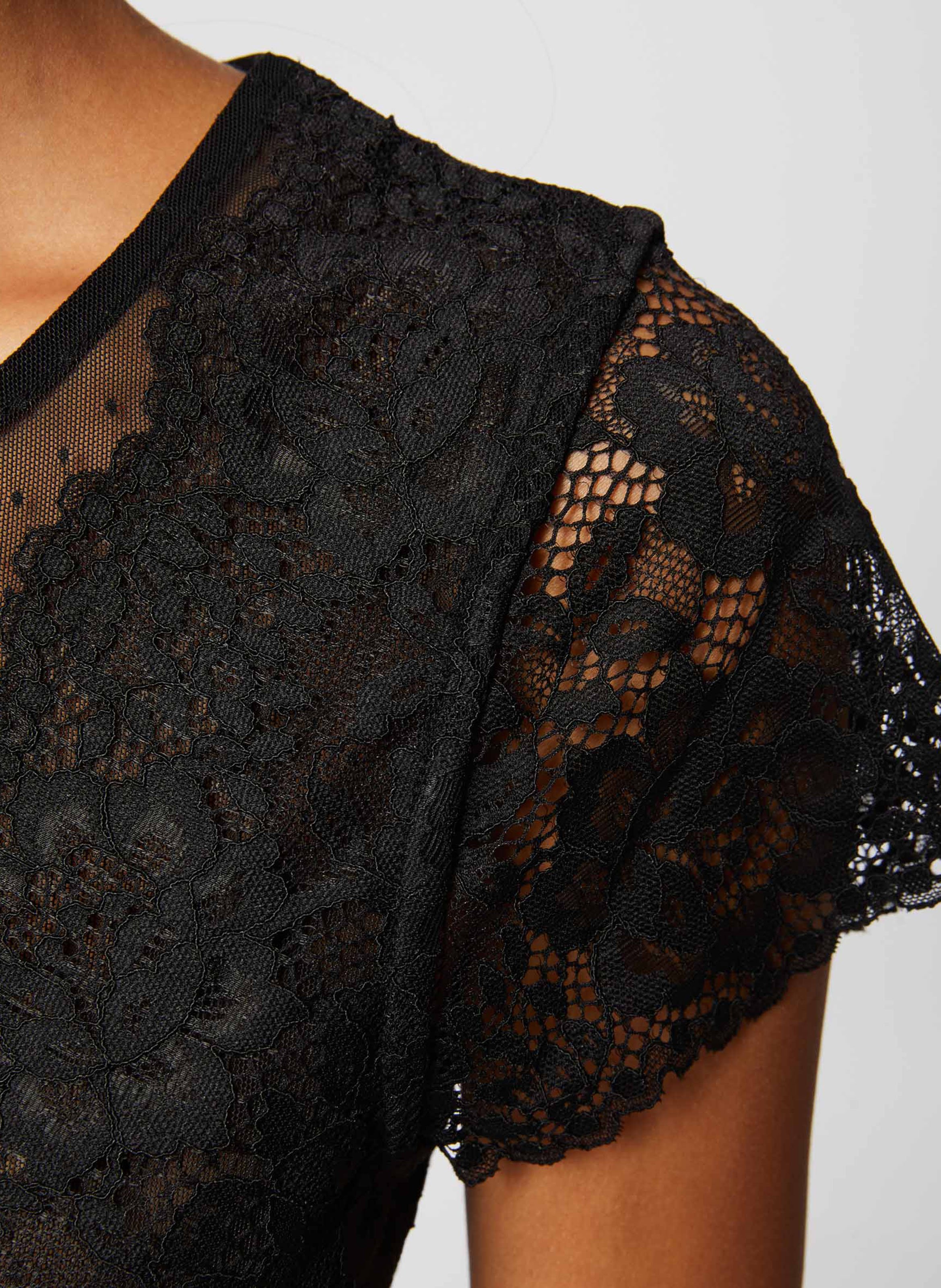 Body en dentelle Noir