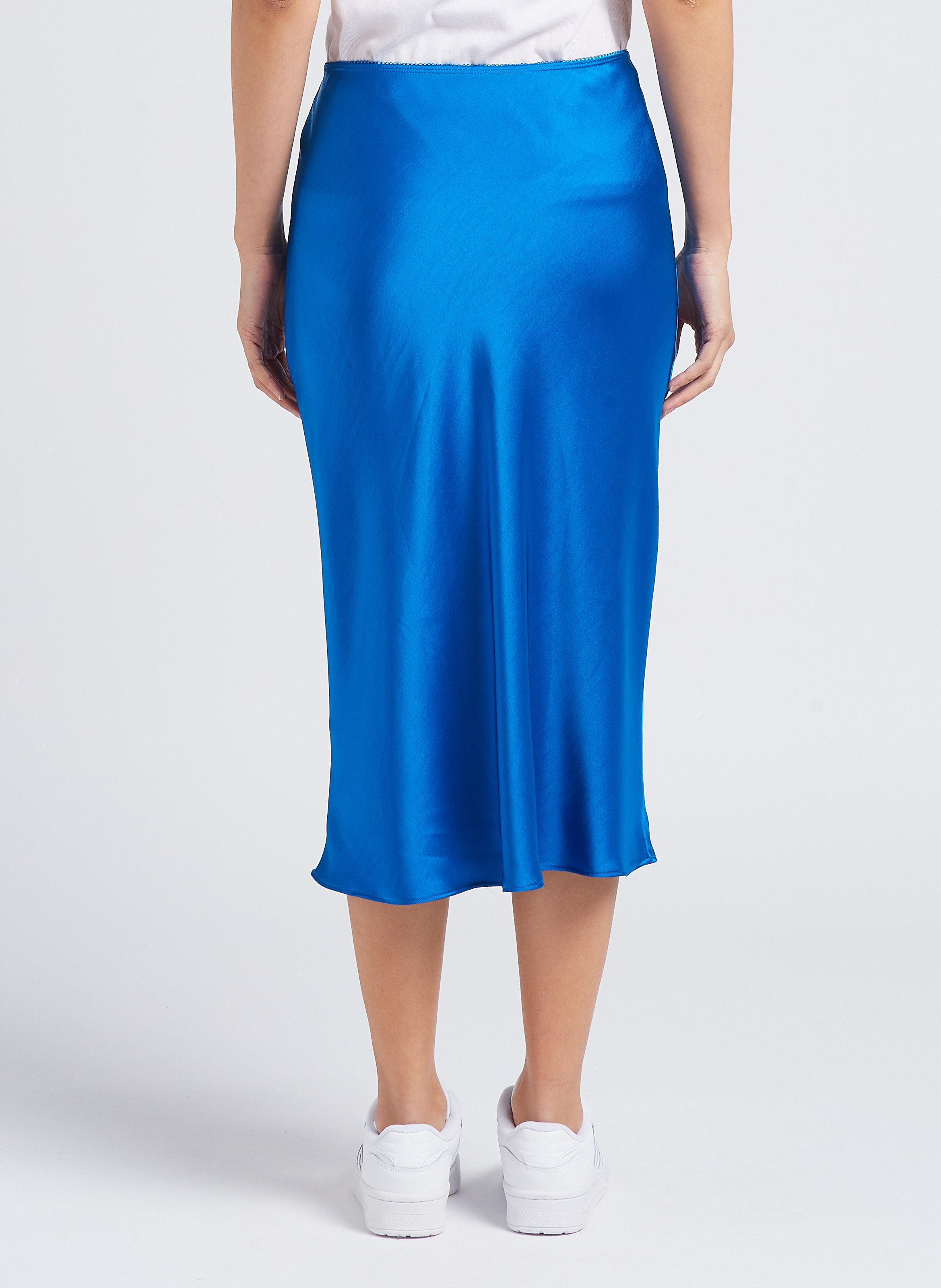 Flowing A-line skirt SAMSOE SAMSOE Green