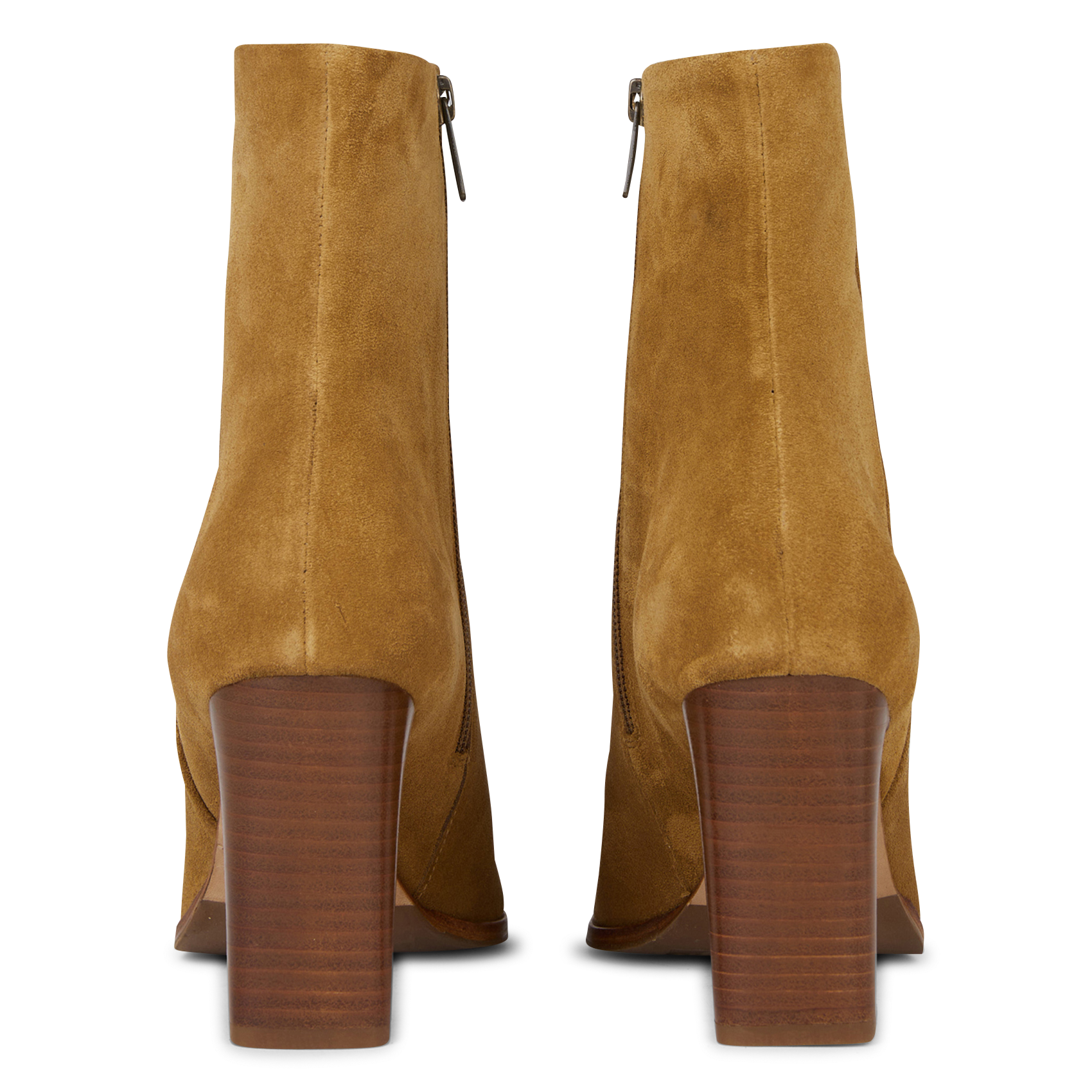 Bottines à talons en cuir BOBBIES Marron