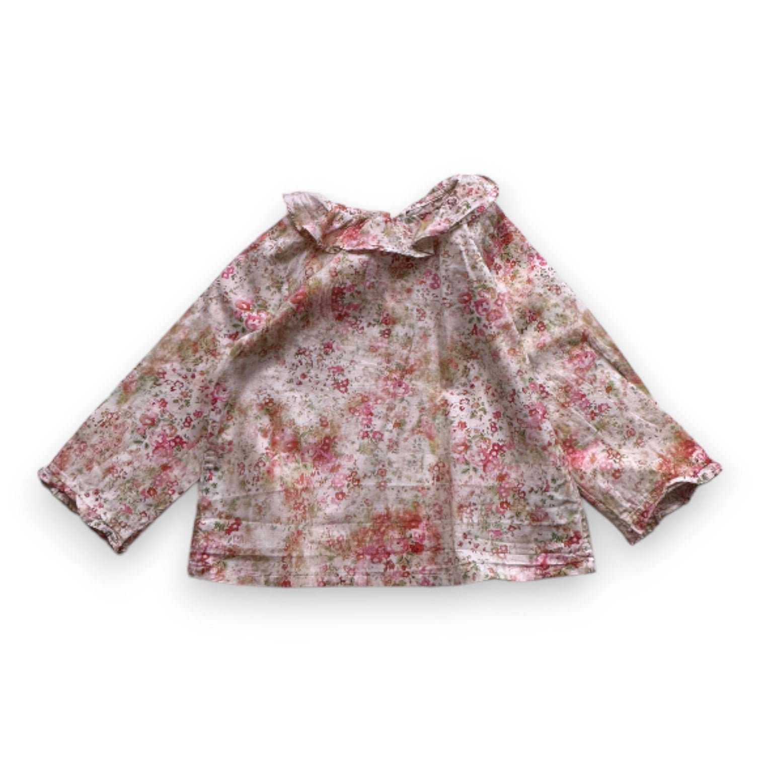 Pink baby blouse - 18 months BONPOINT - Seconde Main Pink