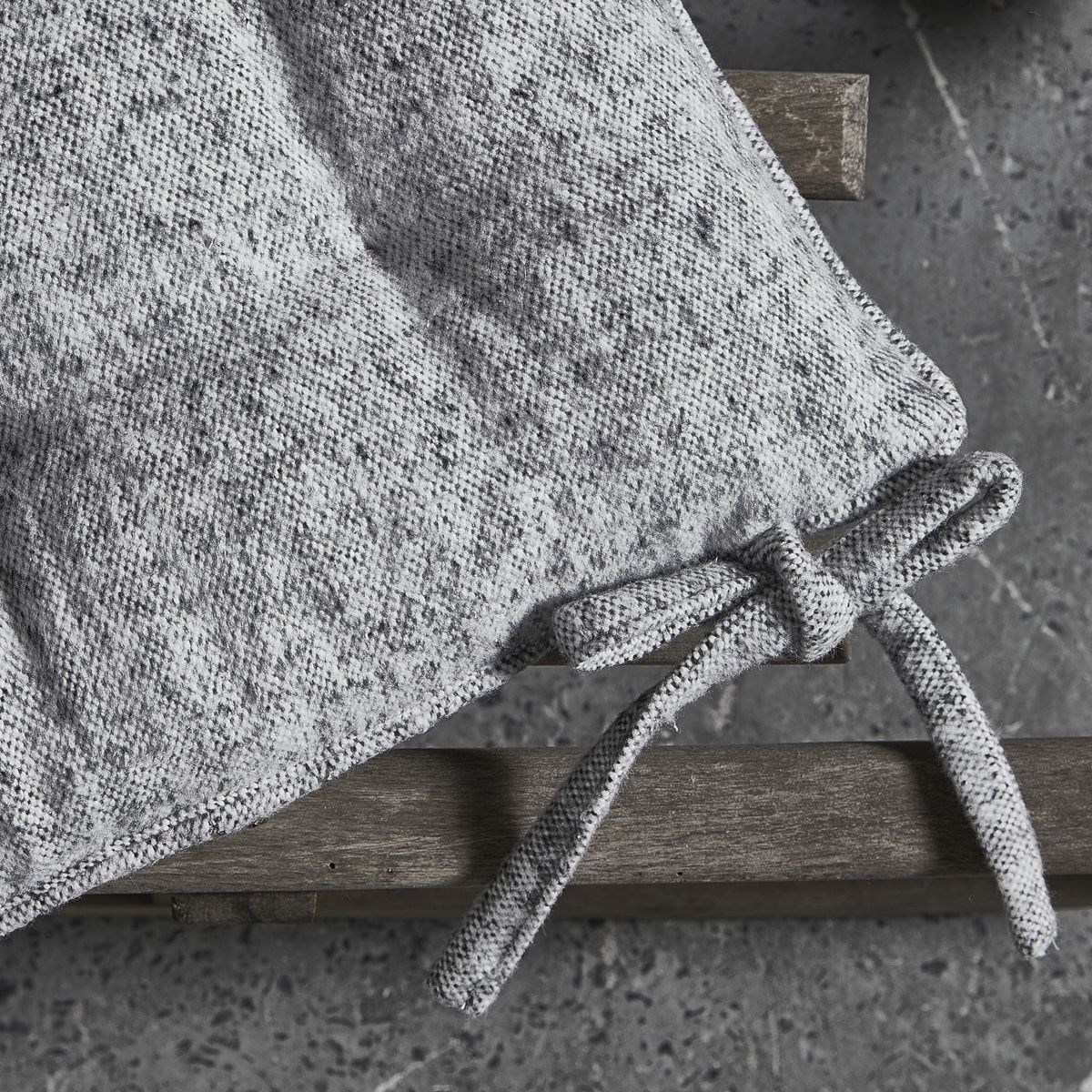 Cotton chair pad TODAY LINGE DE MAISON Grey