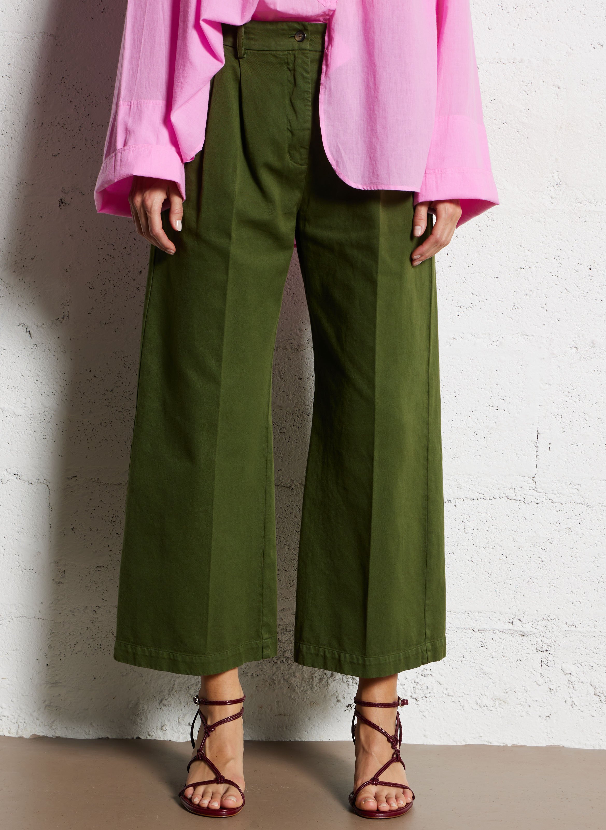 Wide cotton trousers  DIEGA