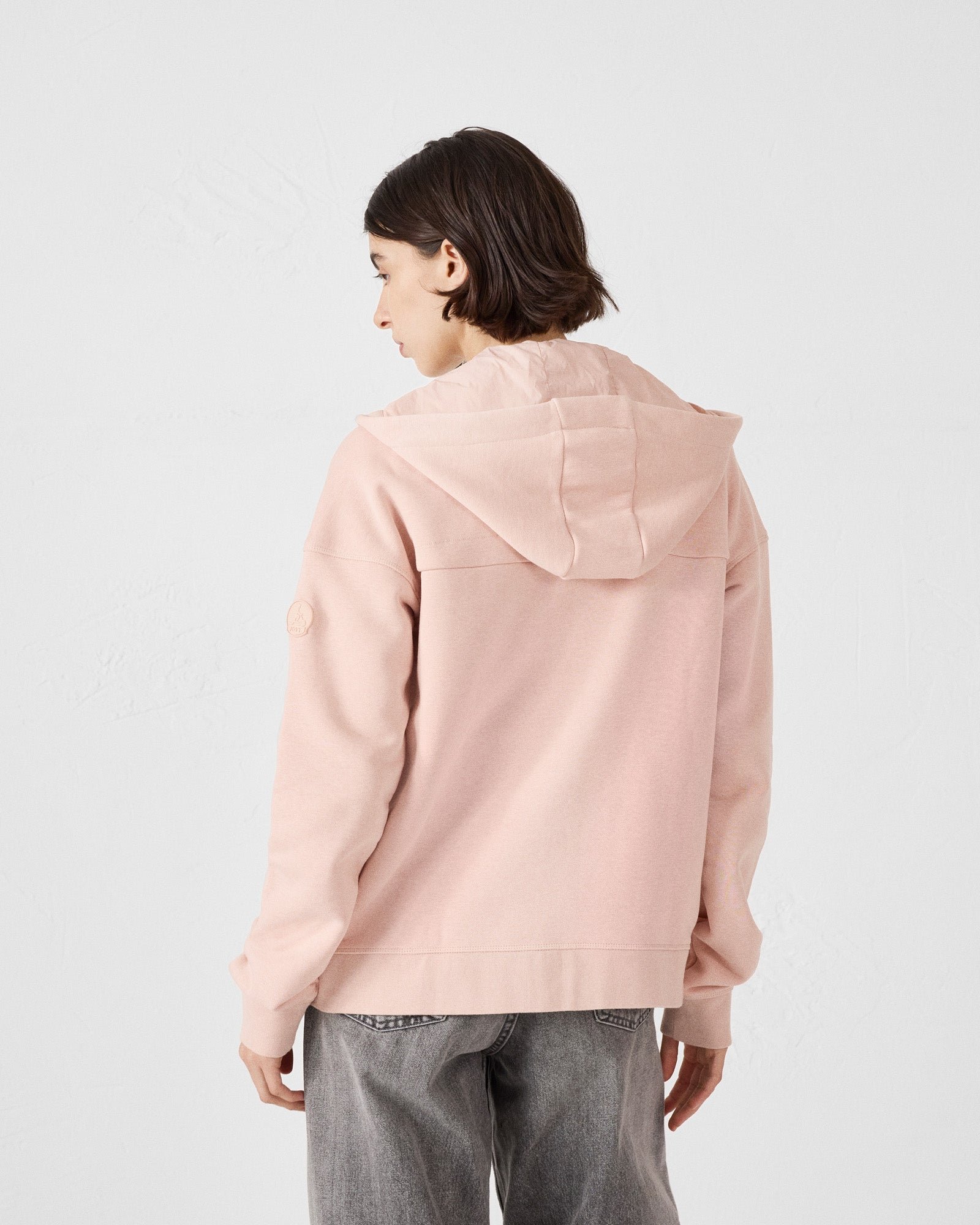 Zip-up fleece jacket leda JOTT Pink