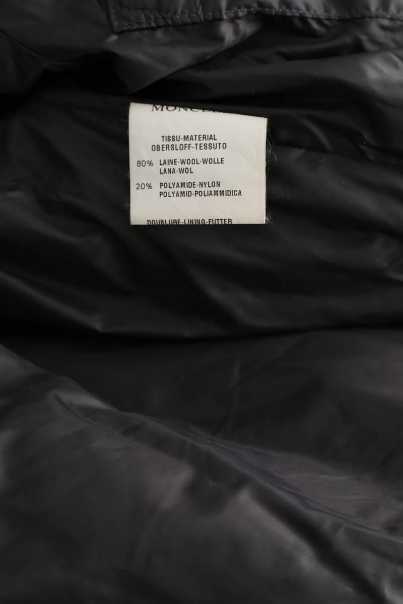 Wool padded jacket MONCLER - Seconde Main Grey