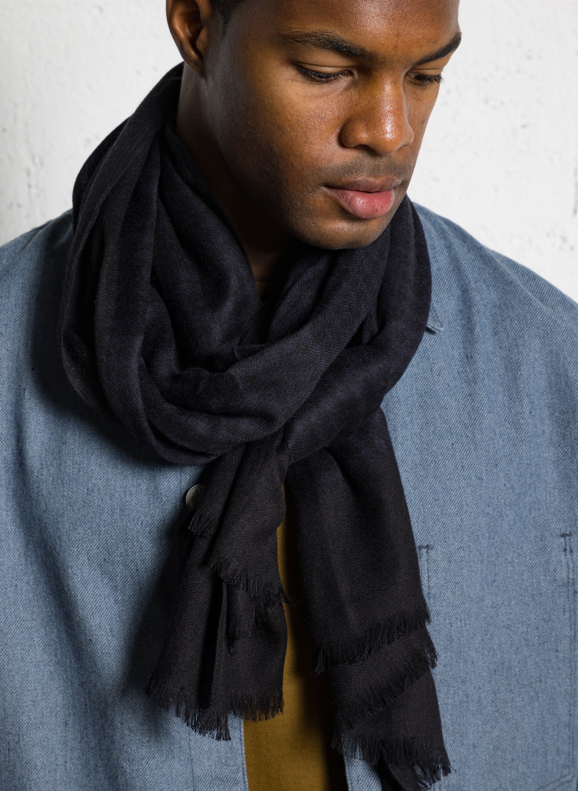 Hahnentrittmuster-Schal IKKS