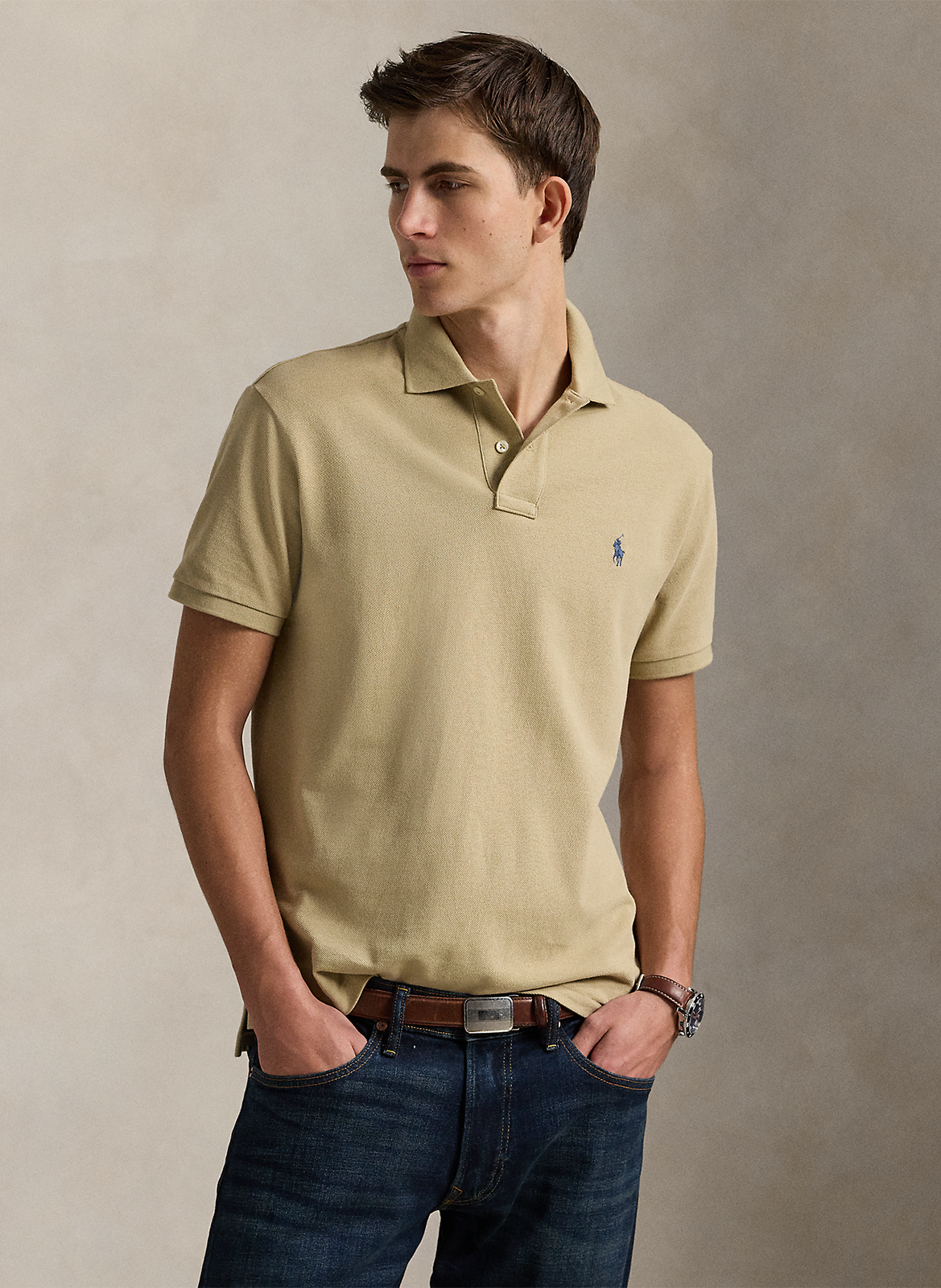 Polo slim-fit en coton POLO RALPH LAUREN