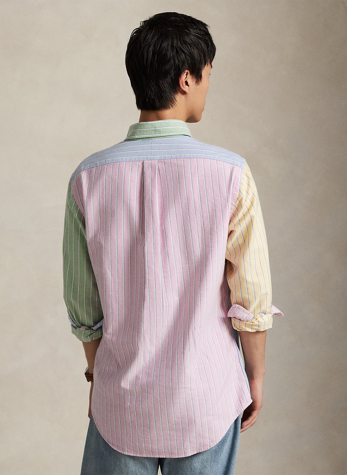 Klassiek gestreept katoenen overhemd POLO RALPH LAUREN Veelkleurig