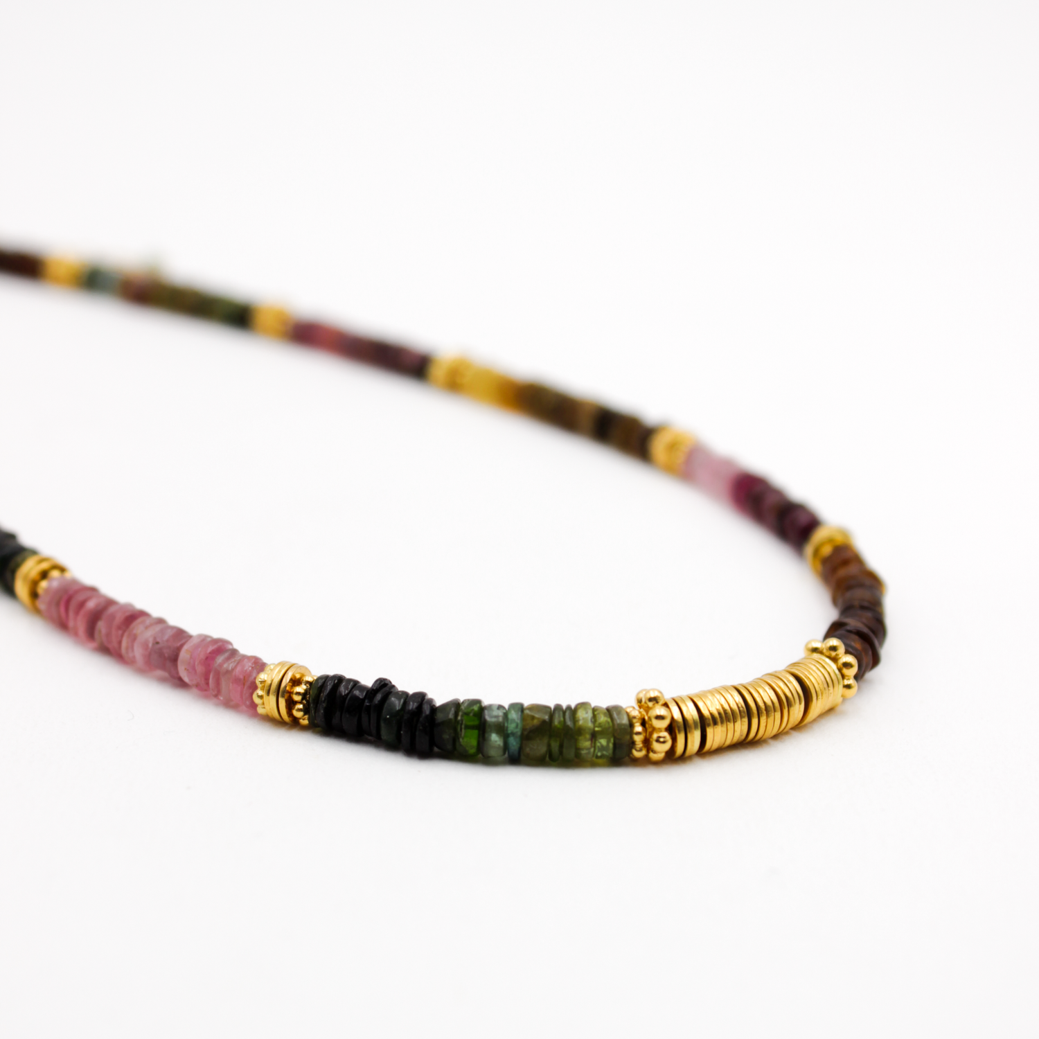 Collier heishi - charlotte L'ATELIER DES DAMES Doré