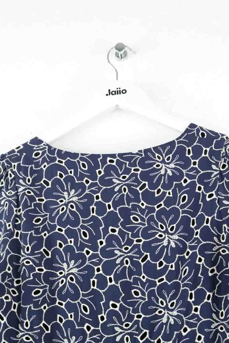 Navy cotton dress SEZANE - Seconde main Blue